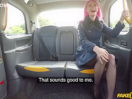 Roxy Lace And Antonio Black In Gets Her Cunt Speared With A Big Black Cock During The Ride Home