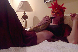 Royal Fox teen 18+ Femboy Twink Plays With Himself And Takes Big Foxy Tail (and Forgets To Edit)