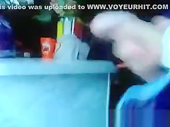 Russian pervert public wank