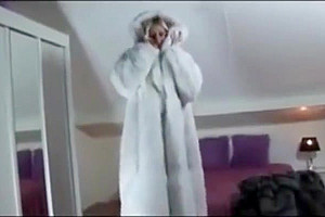 Sandra Sanchez in big-fur