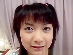Saotome Sucks Dick And Has Hairy Twat Fucked Under Skirt