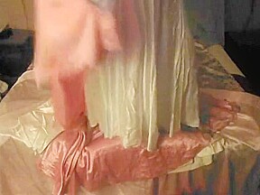 Satin Stroking