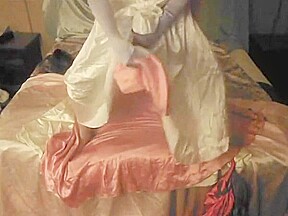 Satin Stroking
