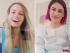 Scarlett And Kristen Taste The Joy Of Lesbian Way