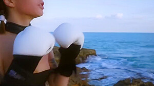 Seaspray Cock Sucking Training For Fit Sub Babe In Bliss