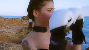 Seaspray Cock Sucking Training For Fit Sub Babe In Bliss