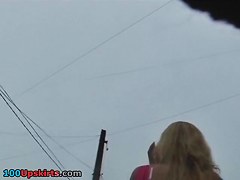 See me let fly beauties upskirts