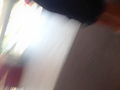 See thru black Milf ass