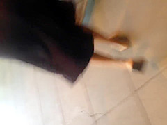 See thru black Milf ass