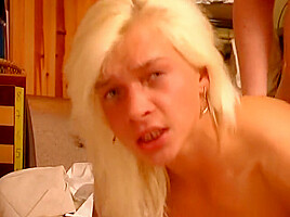 Sexy Blonde teen 18+ From Germany Pleasing Her Horny Stepdad