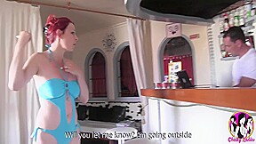 Sexy Booty Leeloo Fucks In Ibiza While She Pleases Her Man In Webcam Who Is Away 15 Min
