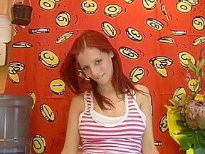 Sexy Maturing Redhead Shows Off Her Nice Body