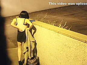 Sexy Tatted Escort in a Skirt