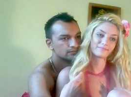Sexy blonde web