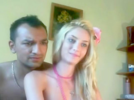 Sexy blonde web