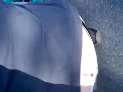 Sexy candid camera video of the pretty butt cheeks