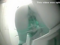 Sexy girl taking a piss