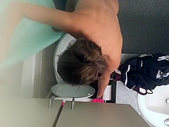 Sexy teen 18+ Changing and Showering