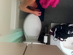 Sexy teen 18+ Changing and Showering