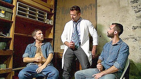 Sharing Cocks In The Store Room – Stephen Harte, Franco Scott & Andrew Justice