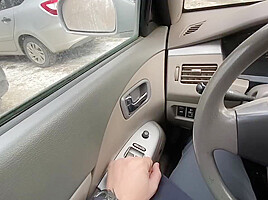 She Had Nothing To Pay The Taxi Driver And She Sucked Him Right In The Car