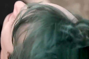 Shemale with big tits enjoys fucking a horny dude