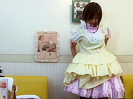 Shino Tanaka is a sexy waitress