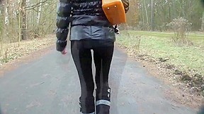 Shopping Flashing and a good cumshot