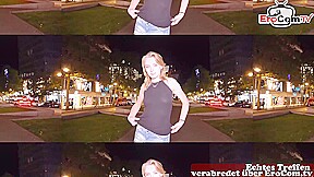 Shy 18yo Ukrainian teen 18+ dating in german street and picked up