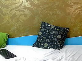 Shy Romanian Guy Masturbating On Cam