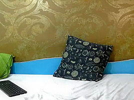 Shy Romanian Guy Masturbating On Cam