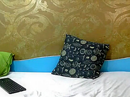 Shy Romanian Guy Masturbating On Cam