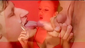 Sissy Training Cock Worship by Smoking Girl