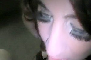Sissy slut blowjob & facial