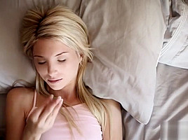 Skinny Blonde Slut Received A Bbc