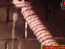 Skinny german slave girl get punishment in police station