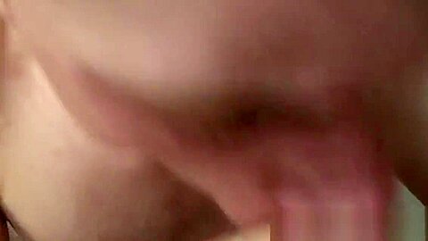 Skinny twink POV sucks big cock before rough bareback