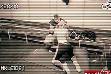 Slim Milf Seduces Her Personal Trainer And Lic