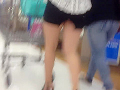 Slut Is Begging To Be Upskirted