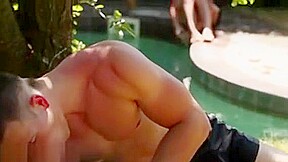 Slut Sucks Cock In 3some