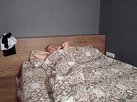 Slutty Stepmommy Gets A Creampie In Black Pantyhose