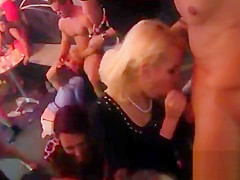 Slutty chicks get entirely wild and nude at hardcore party