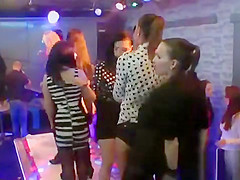 Slutty chicks get entirely wild and nude at hardcore party