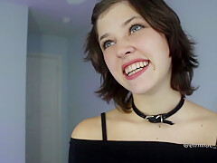Small Titted Babe Toys Her Pussy On Webcam