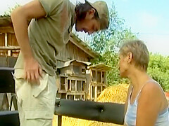Small Titted Lady From Germany Gets Fucked Outdoors By A Thick Cock