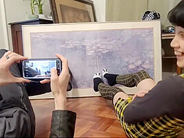 Socks And A Monet