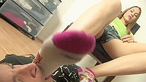 Socks worhip tease