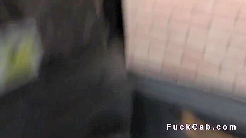Spanish Hottie Gets Anal Banged In Cab