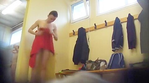 Spy on Boys_Young footballers caught after showers