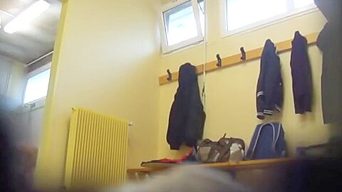 Spy on Boys_Young footballers caught after showers